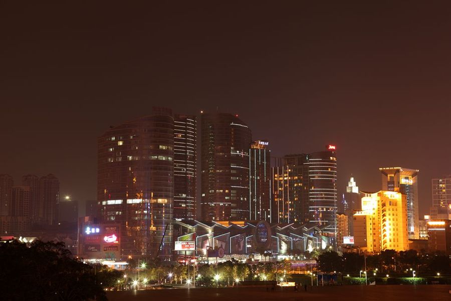 南宁会展中心附近夜景 (共p)
