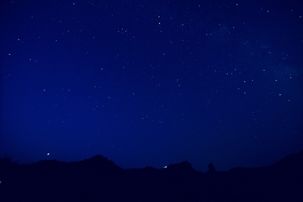 蓝色星空