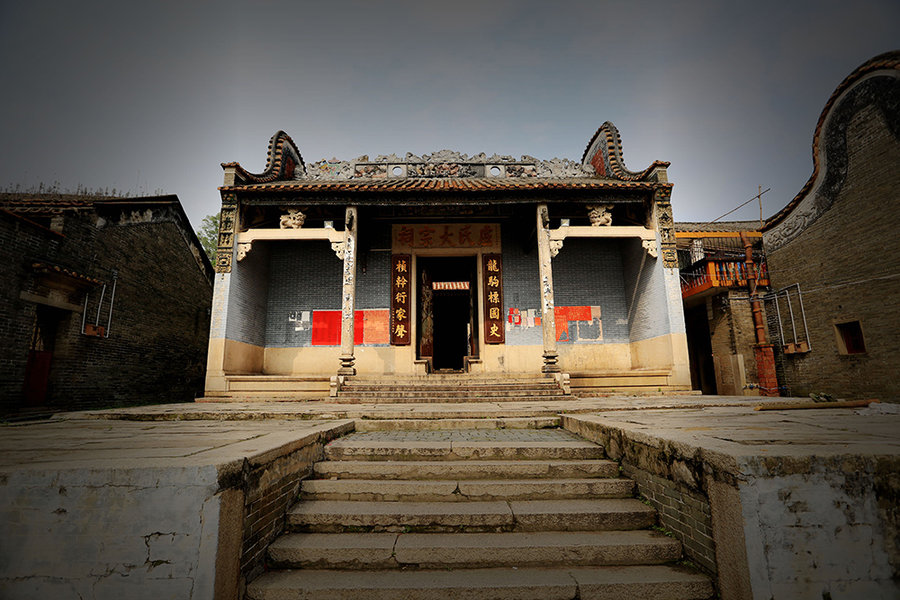 【三水北江大堤、芦苞胥江祖庙、长歧古村摄影