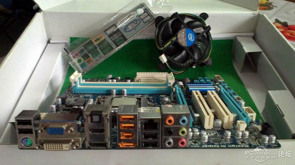 出Intel I3 530 CPU、技嘉H55M-UD2H主板_二