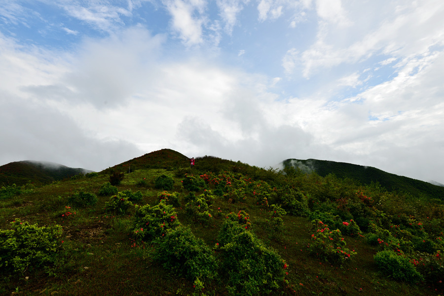 湖南省新化县大熊山九龙峰高山风光