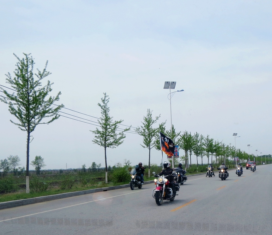 【千里走丹骑之全国摩托车丹东聚会摄影图片