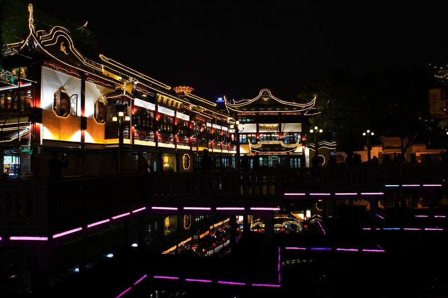 走过繁华大地-上海夜游记