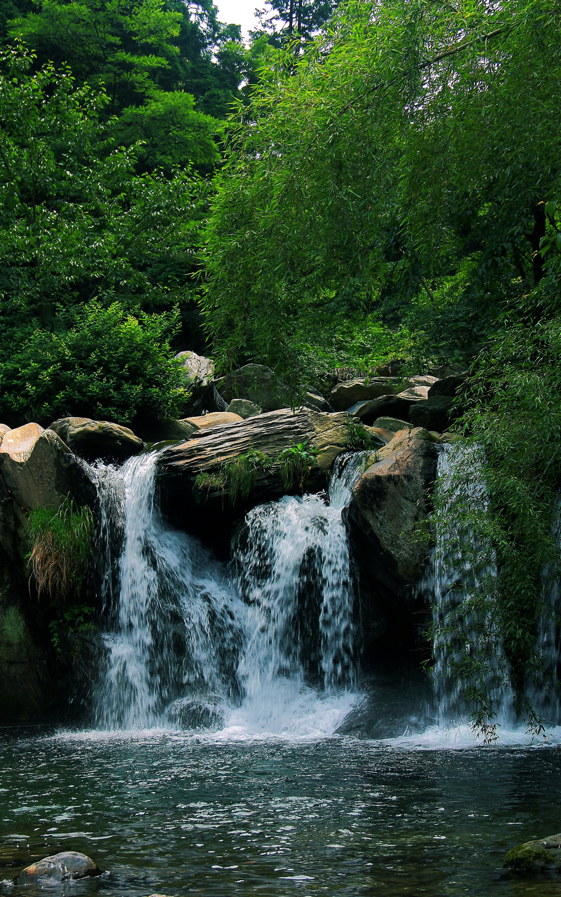 醉美庐山乌龙潭,西游记水帘洞外景拍摄地.
