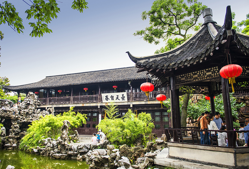 中国四大名园之一——扬州"个园"