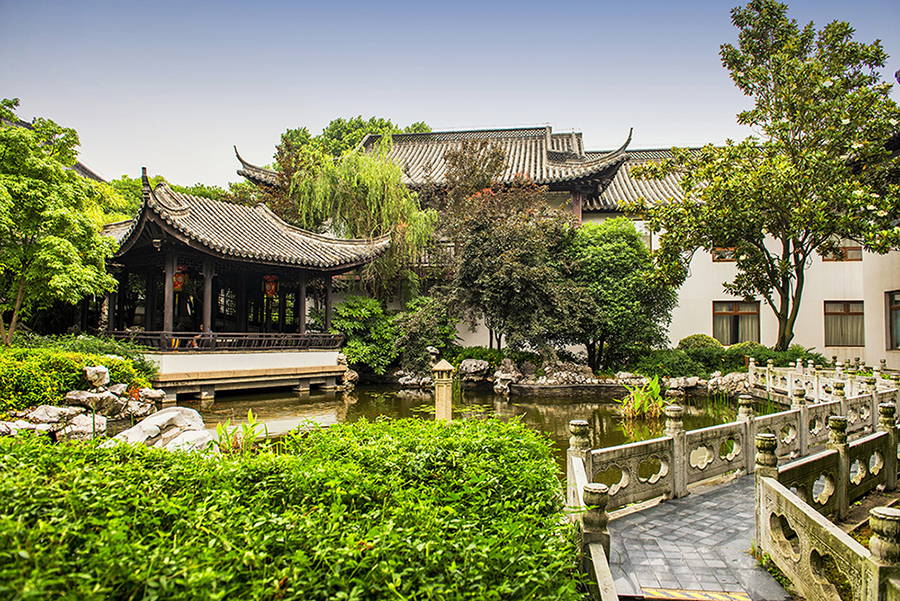 中国四大名园之一——扬州"个园"