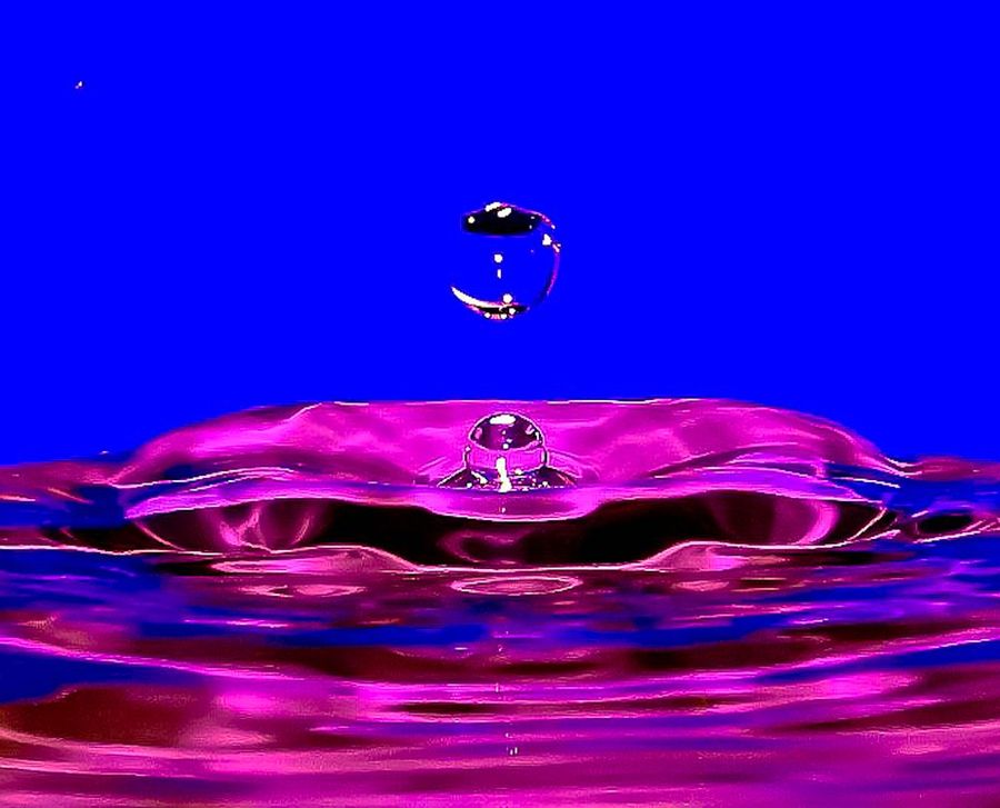 跳动的水滴