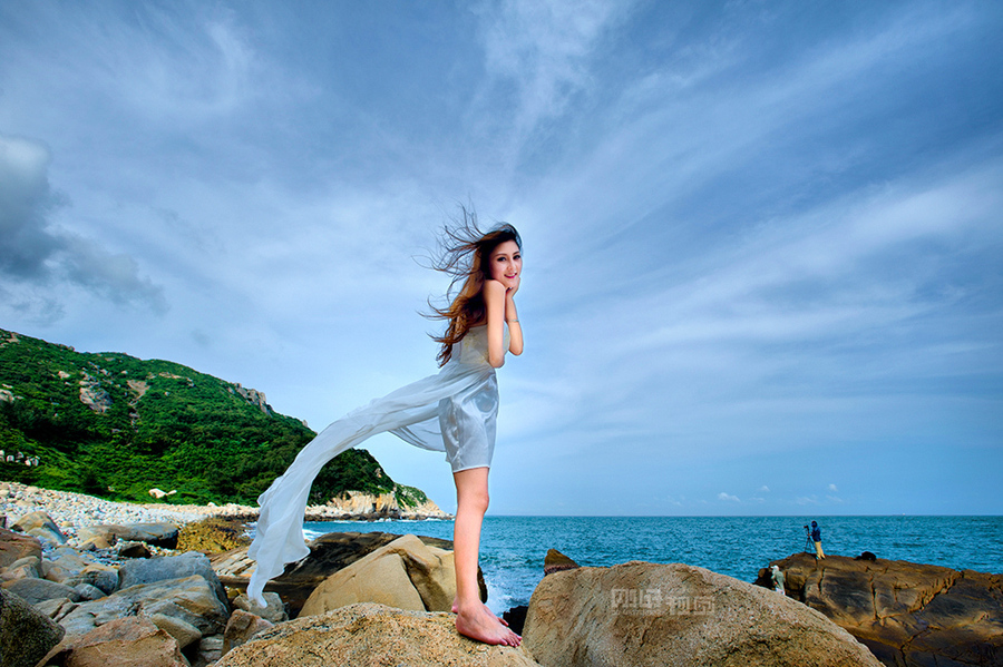 【六月海风吹摄影图片】珠海 海岛人像摄影