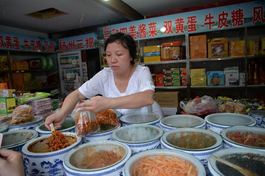 【(D610)吃货带你品味扬州东关街美食摄影图