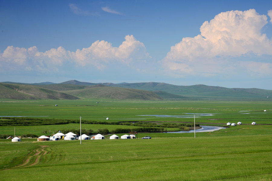 【旅游纪实图片 美丽的内蒙古 (9)--弯弯的莫日