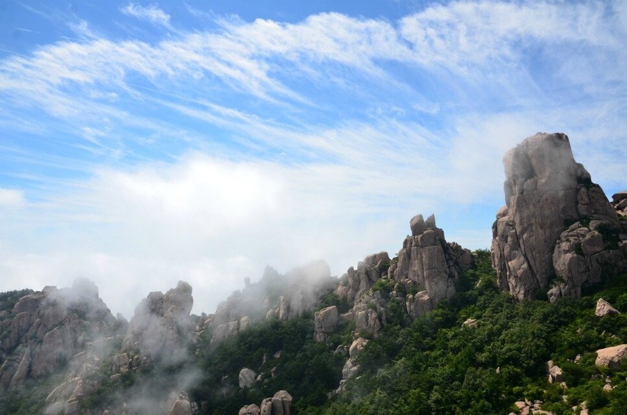 【青岛崂山巨峰云海摄影图片】风光旅游摄影