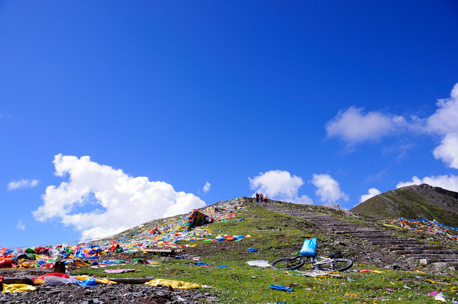 康定折多山风光