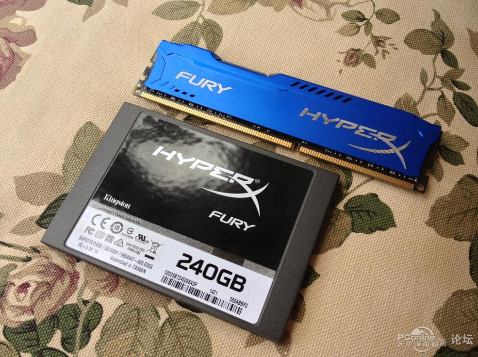 【旋风原创】金士顿 hyperx fury 240g 体验