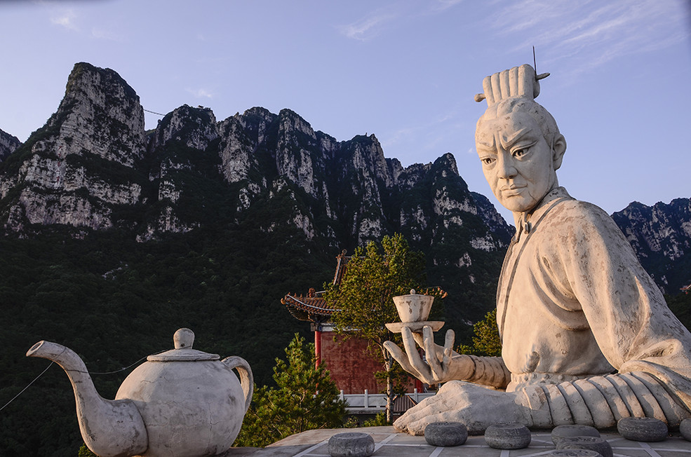 山西永济五老峰(2):棋盘峰