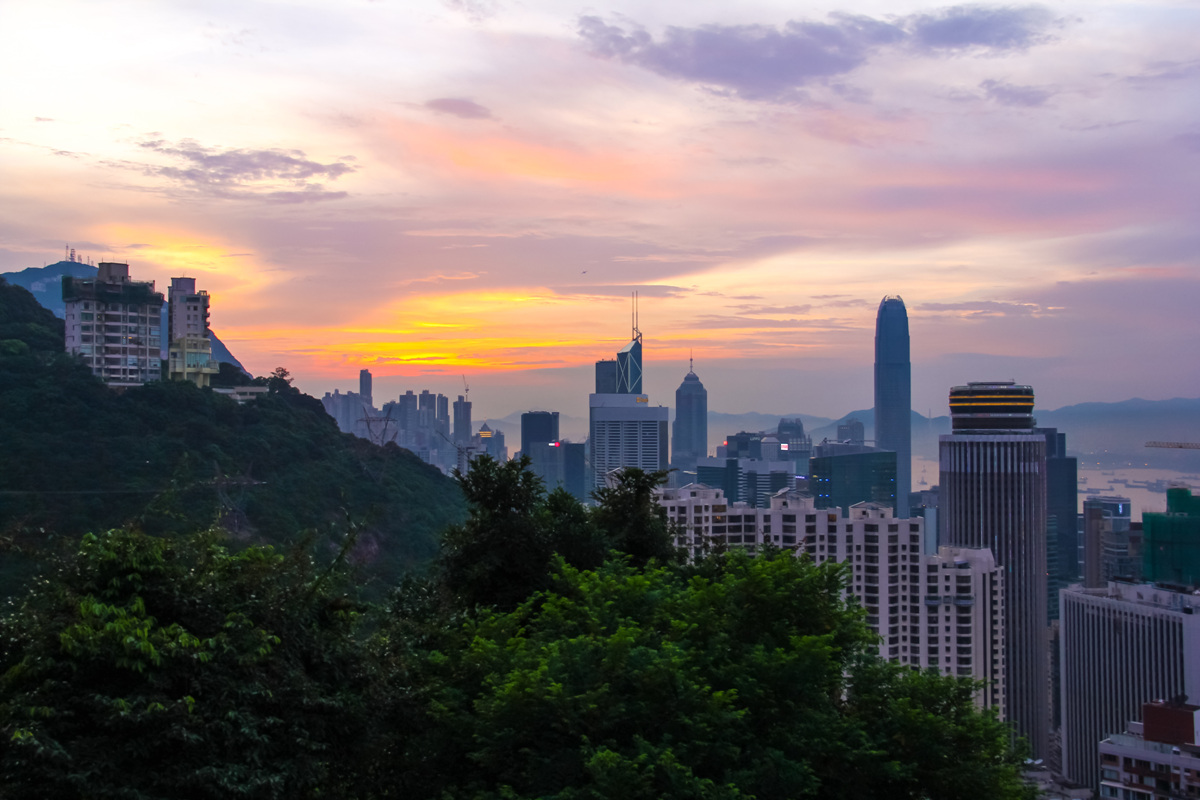 香港太平山观景