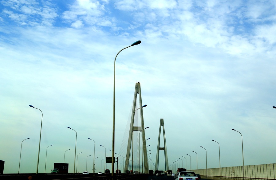 【塘沽海河大桥摄影图片】风光旅游摄影