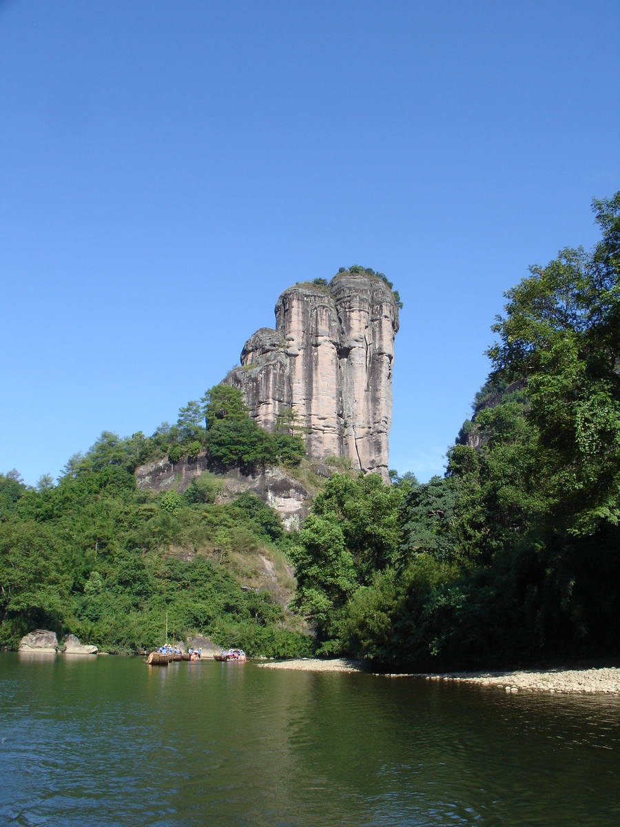 福建武夷山漂流