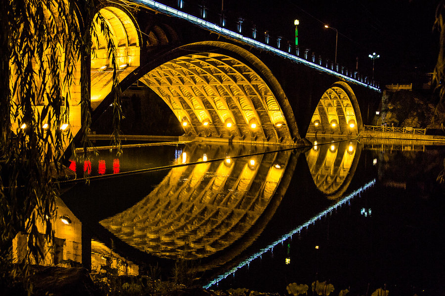 【青州 宋城 夜景摄影图片】风光旅游摄影_青