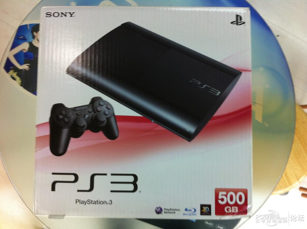 出售玩正版的PS3 4000型号黑色港版500G 和