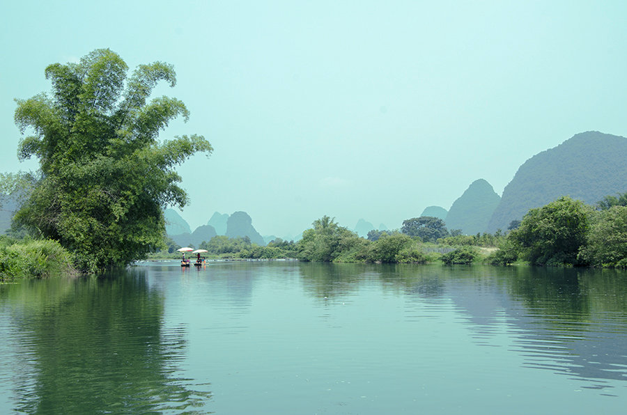 迷醉在阳朔的山水之间