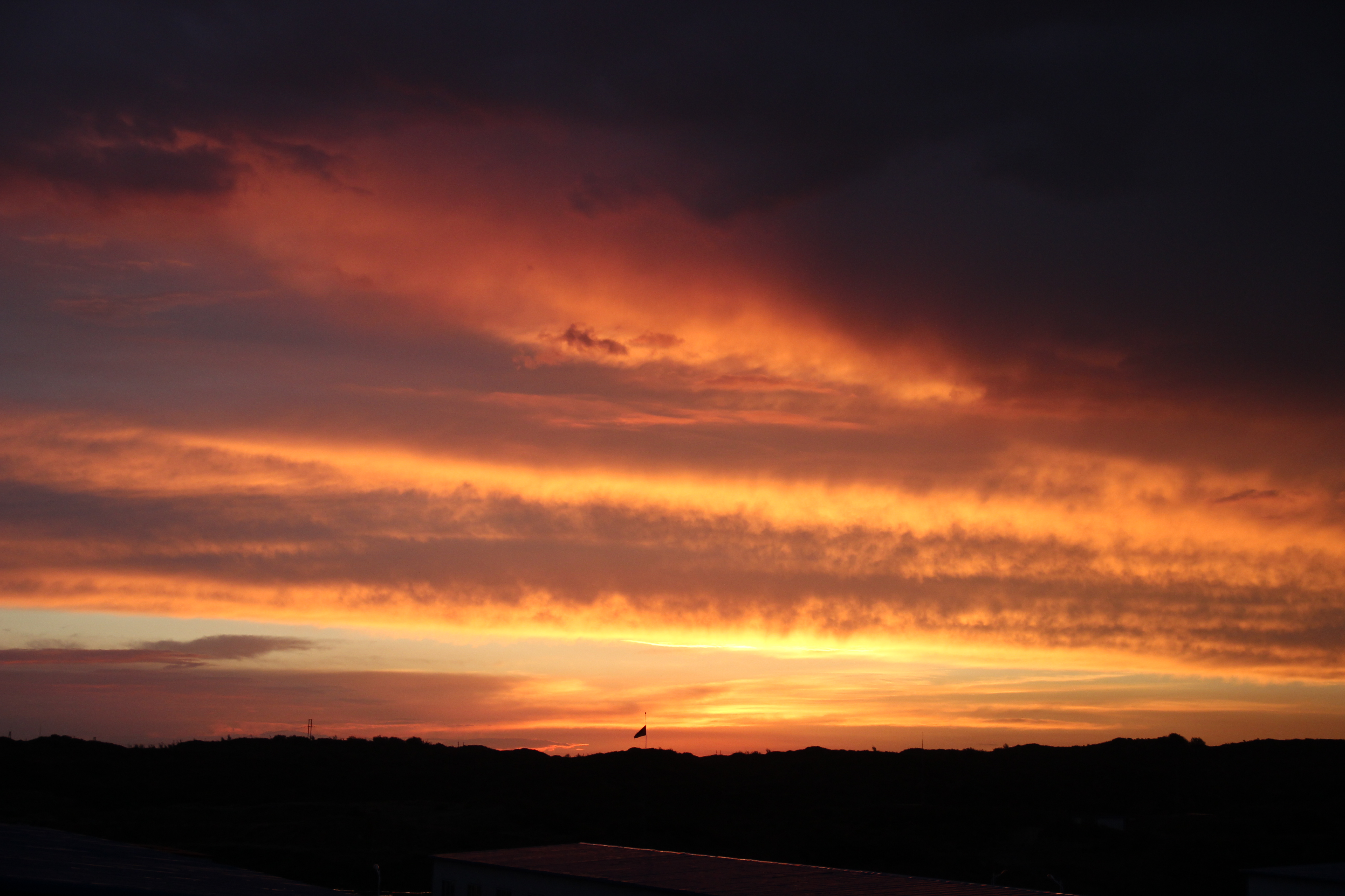 雨后夕阳