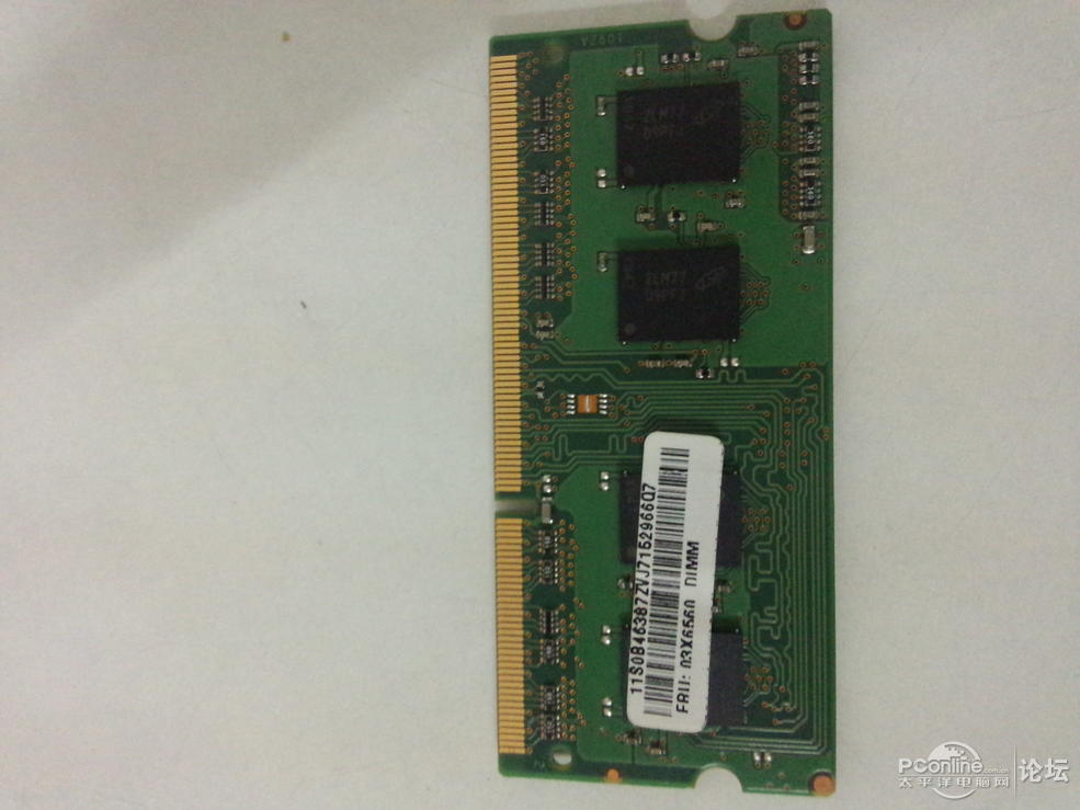 镁光2G内存 DDR3L 1600频率 面交100元,包邮