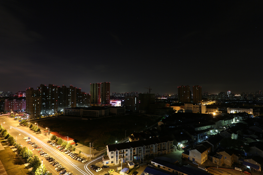 【常州的城市夜景一角摄影图片】风光旅游摄影