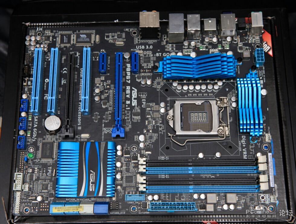 华硕p8p67 rev3.1京东货带保包sf出