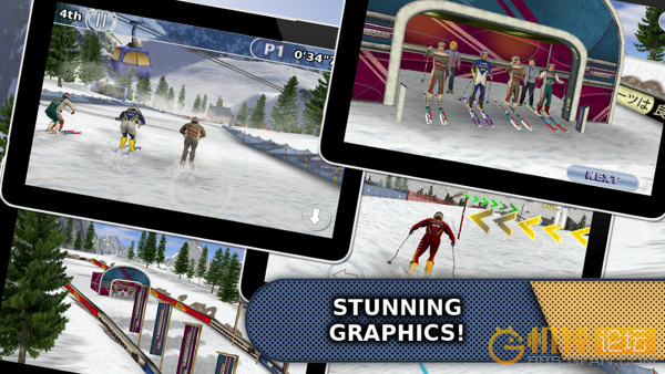 [体育] ios移植3D滑雪游戏 滑雪&滑雪板Ski &
