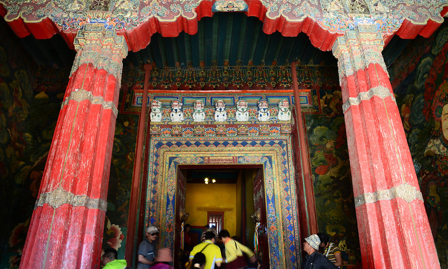 旅游纪实图片 圆梦西藏(9-寺(共p)