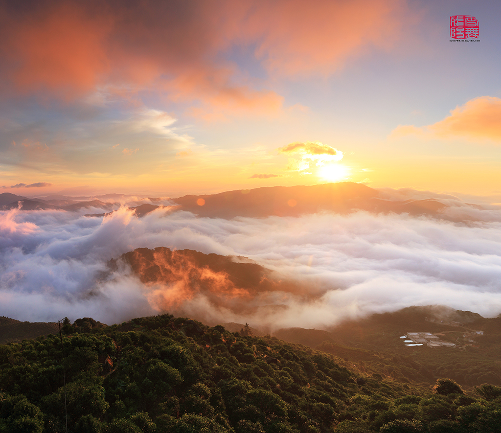 潮州凤凰山风光