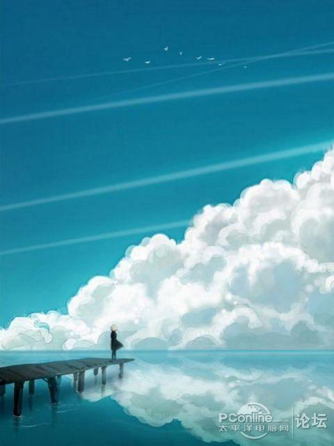 美好时光 唯美二次元场景插画手机壁纸 第一辑