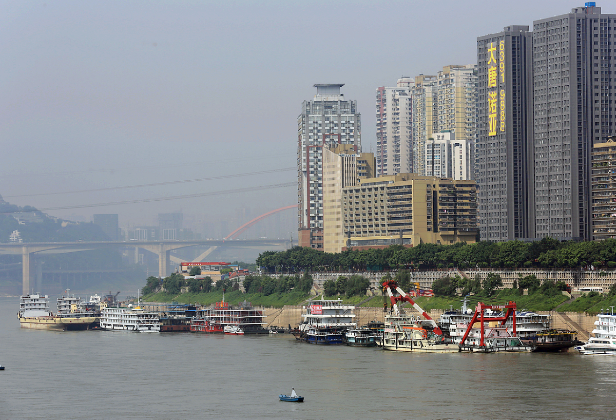 重庆南滨路观江景1