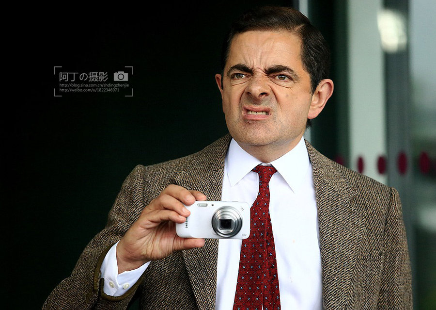 【憨豆先生(Mr.Bean)在上海 摄影图片】纪实摄