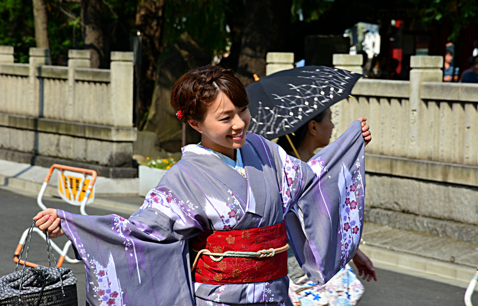 拍摄日本人!