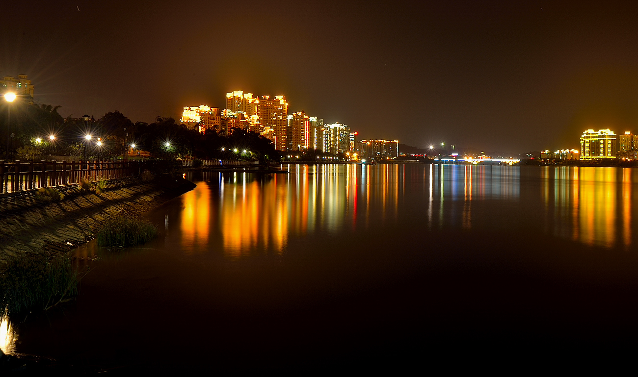 福州南江滨夜景