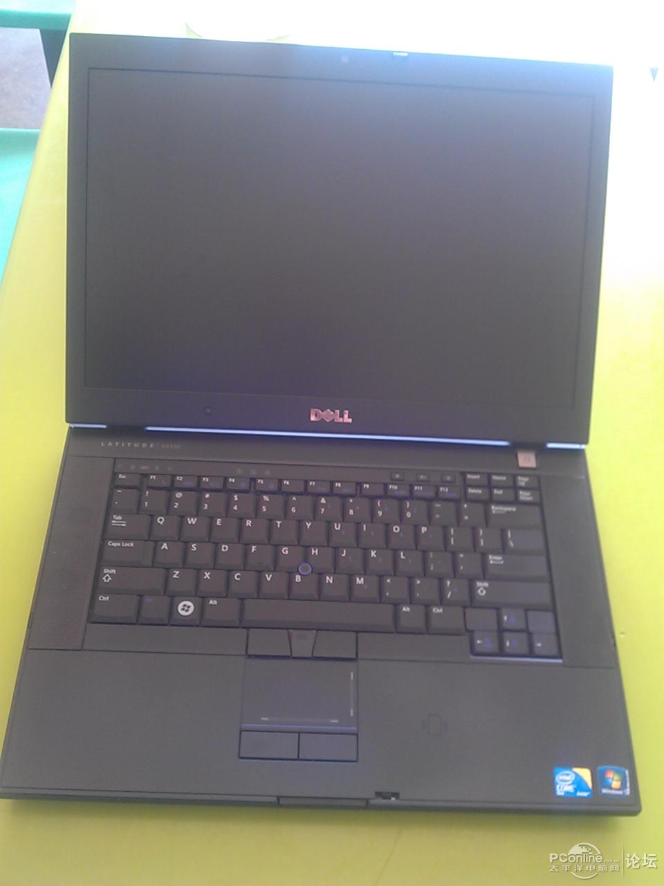 商务本dell e6500酷睿2双核p8700/内存2g/硬盘160g/d刻带摄像头的便宜