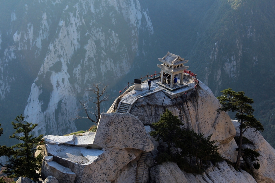 【华山雄姿摄影图片】风光旅游摄影