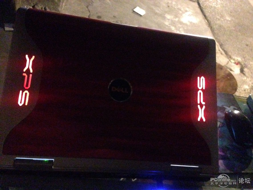 外星人戴尔XPS M1710笔记本 外壳发光 霸气 