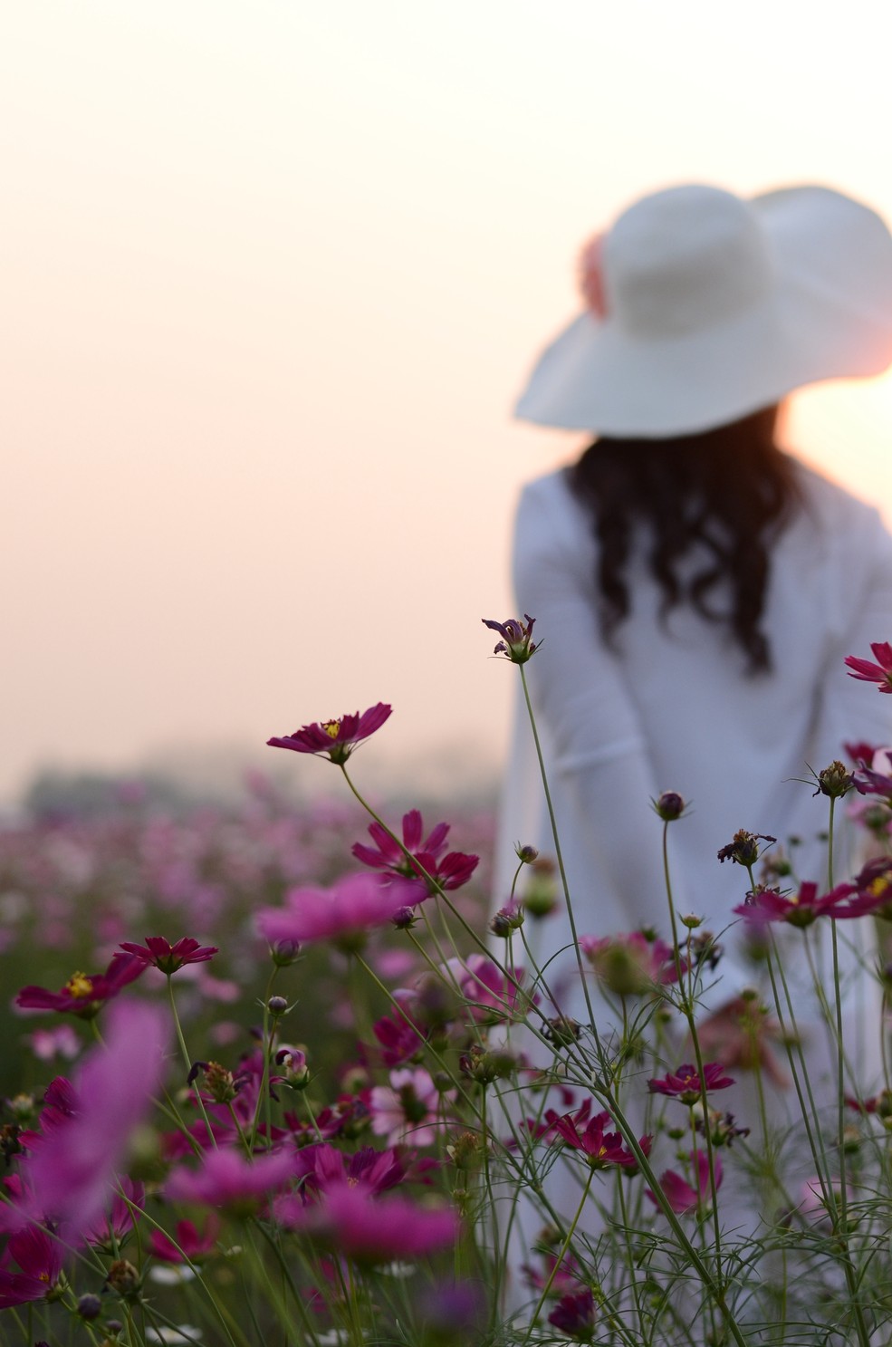 花海人像