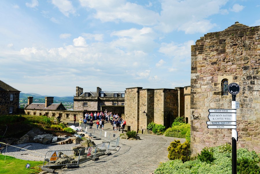 【爱丁堡城堡摄影图片】风光摄影