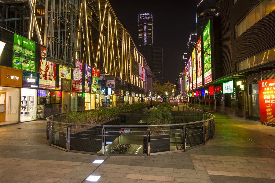 深圳海岸城夜景共p