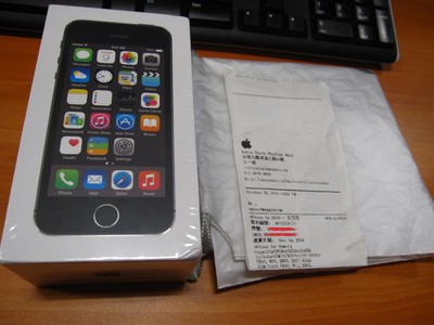 出售香港苹果专卖店自带全新原封IPHONE 5S