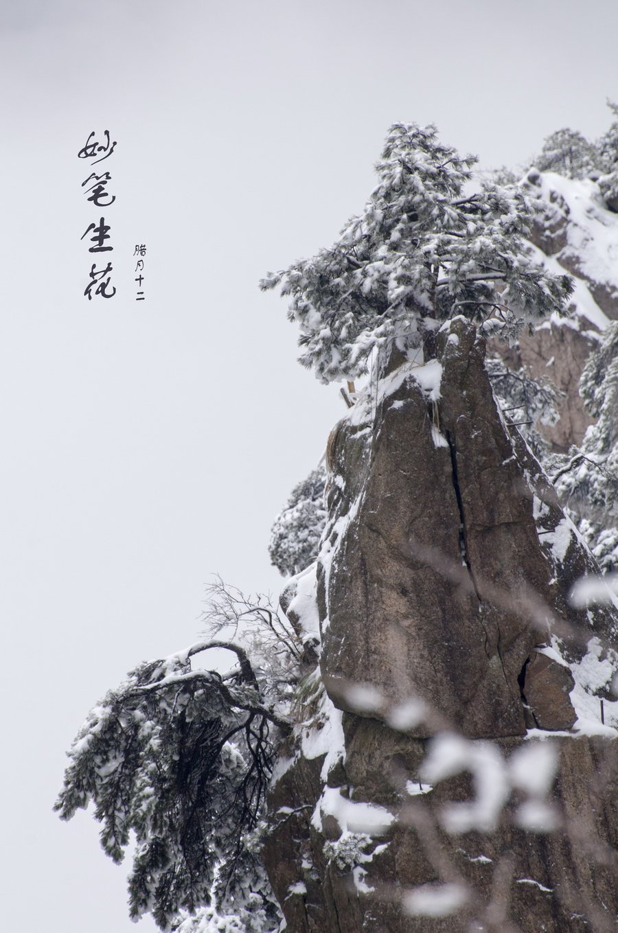 【【冬祭】冰雪黄山摄影图片】风光旅游摄影