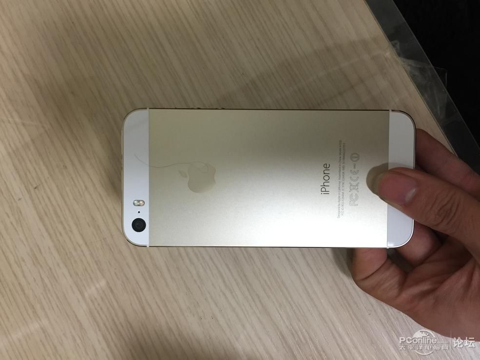 出IPHONE 5S金色官方换机全新港版16G和老