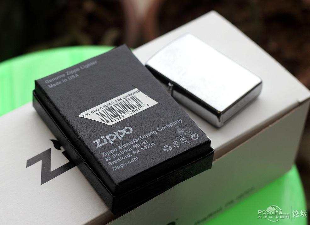 最新到了一盒ZIPPO 200拉丝版!玩火的朋友快