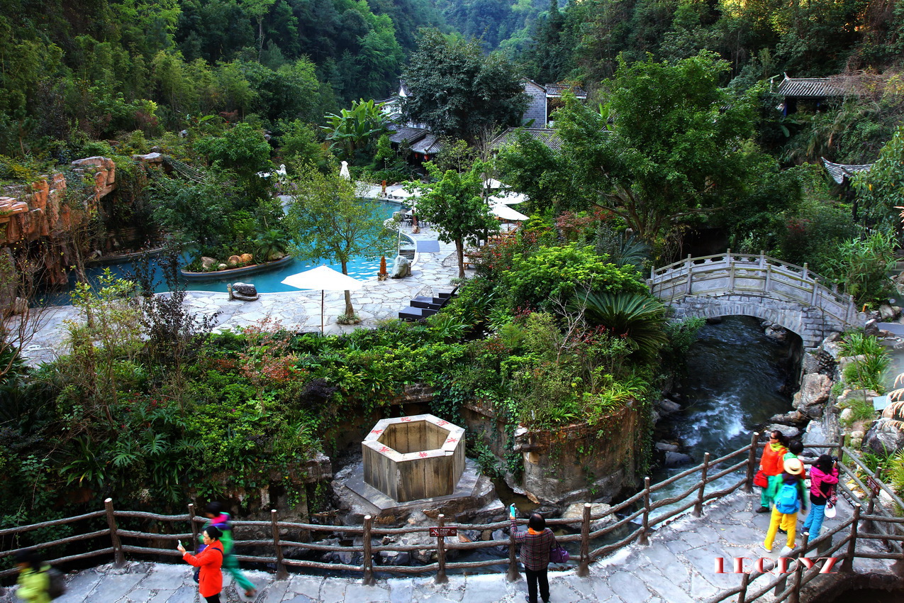 腾冲热海温泉公园