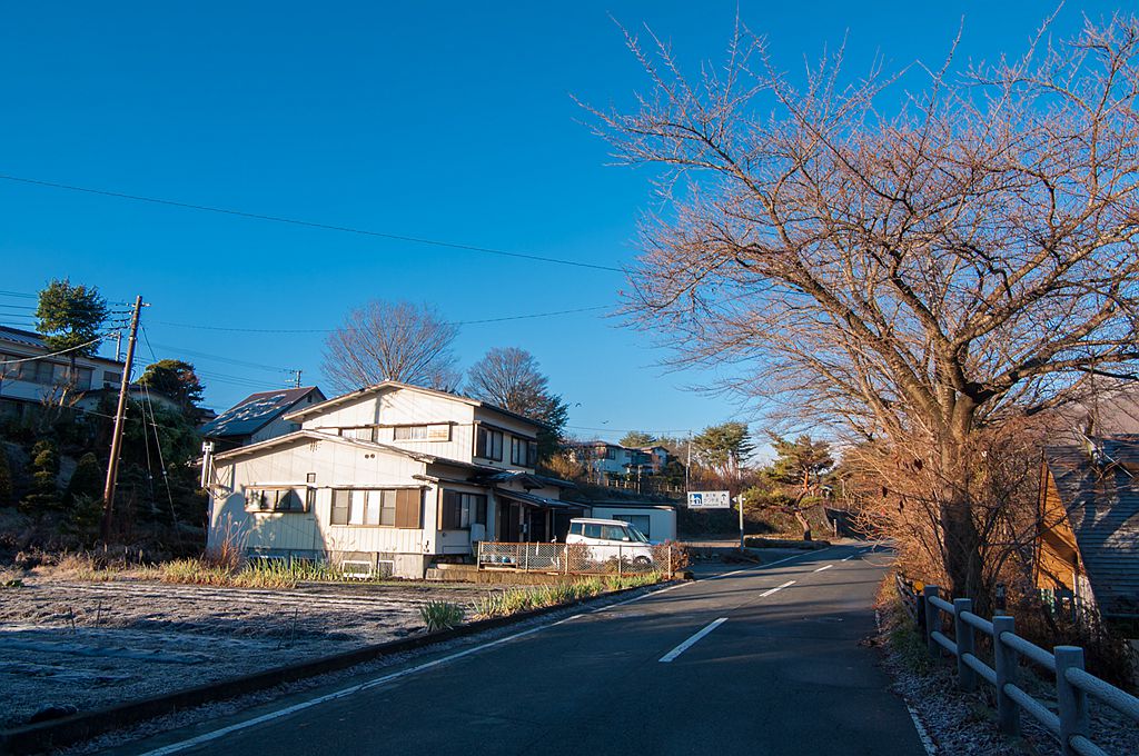 日本箱根--河口湖清晨