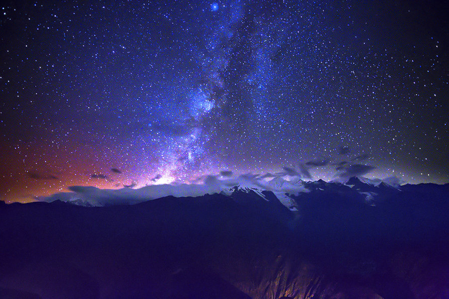 星空璀璨