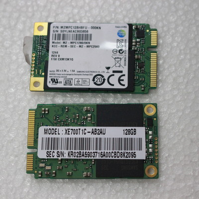 出SSD MSATA接口的 三星PM830 建兴LMT-1
